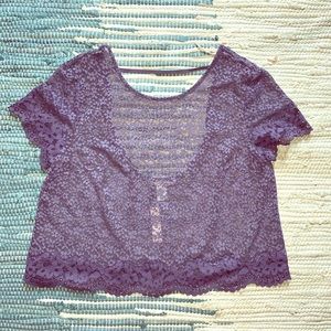 NWT Victoria’s Secret lace crop top